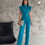210010 TOPTAN MAVİ PANTOLON TAKIM toptan bayan giyim