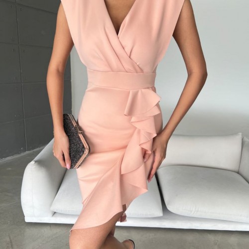 210309 TOPTAN PUDRA ELBİSE 210309 TOPTAN PUDRA ELBİSE toptan bayan giyim