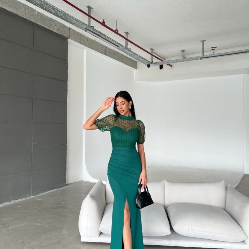 210364 TOPTAN ZÜMRÜT YEŞİL ABİYE 210364 TOPTAN ZÜMRÜT YEŞİL ABİYE toptan bayan giyim