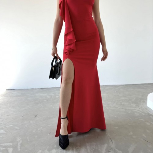 210437 TOPTAN BORDO ABİYE 210437 TOPTAN BORDO ABİYE toptan bayan giyim