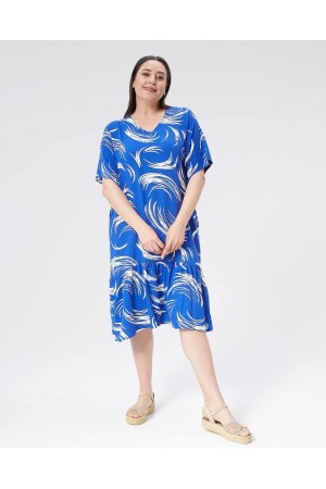 210960 patterned DRESS