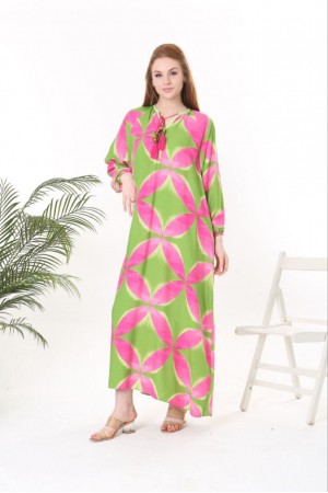 211144 patterned DRESS