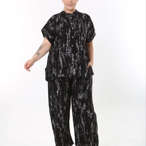 211147 TOPTAN DESENLİ ELBİSE toptan bayan giyim