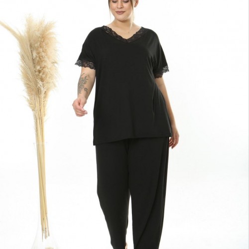 211159 TOPTAN SİYAH PANTOLON TAKIM 211159 TOPTAN SİYAH PANTOLON TAKIM toptan bayan giyim