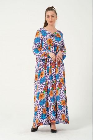 211164 patterned DRESS