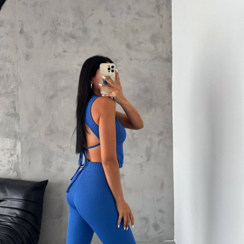 211516 TOPTAN MAVİ PANTOLON TAKIM 211516 TOPTAN MAVİ PANTOLON TAKIM toptan bayan giyim