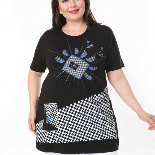 211712 TOPTAN SİYAH BLUZ 211712 TOPTAN SİYAH BLUZ toptan bayan giyim