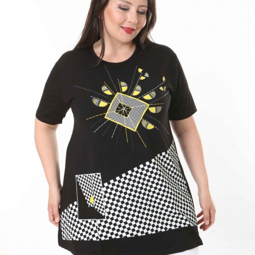 211714 TOPTAN SİYAH BLUZ toptan bayan giyim