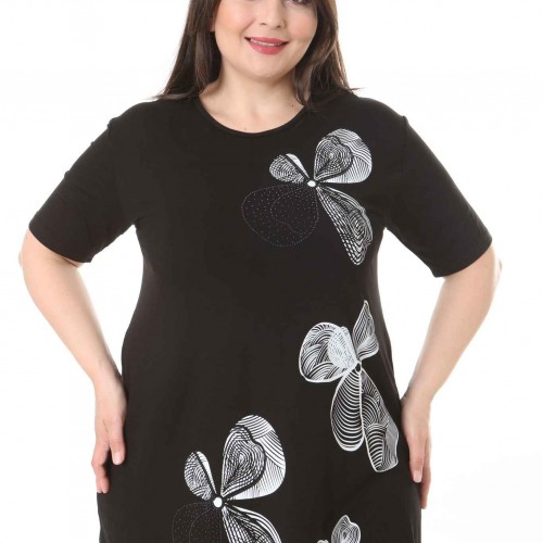 211724 TOPTAN SİYAH BLUZ toptan bayan giyim