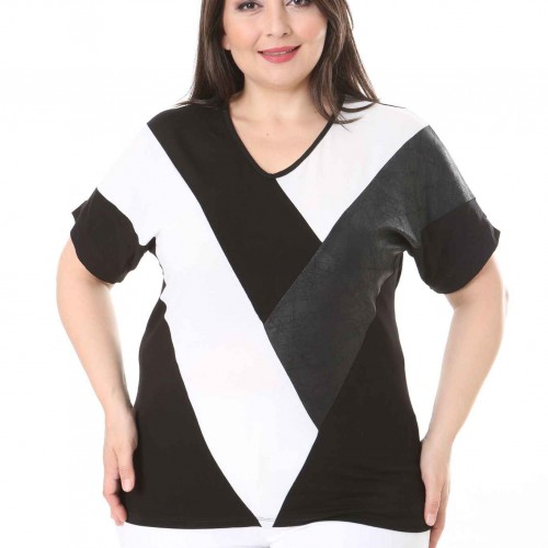 211725 TOPTAN SİYAH BLUZ toptan bayan giyim