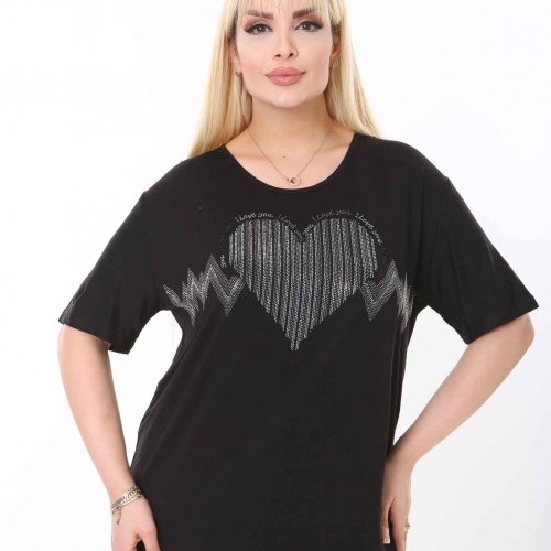 211729 TOPTAN SİYAH BLUZ toptan bayan giyim