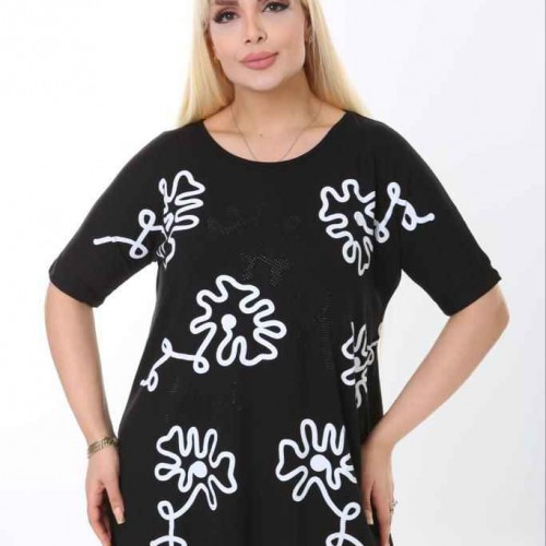 211740 TOPTAN SİYAH BLUZ 211740 TOPTAN SİYAH BLUZ toptan bayan giyim