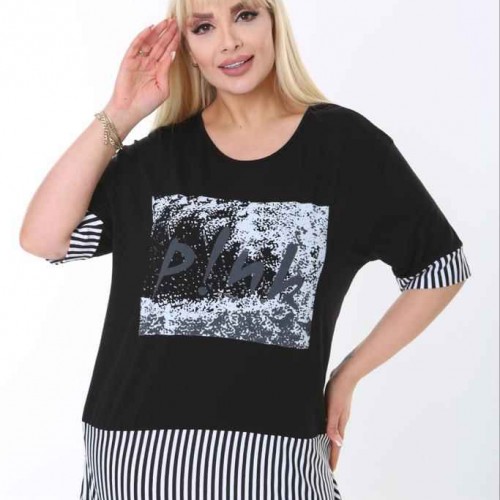 211743 TOPTAN SİYAH BLUZ toptan bayan giyim