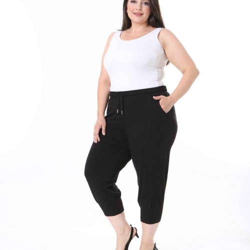 211802 TOPTAN SİYAH PANTOLON toptan bayan giyim