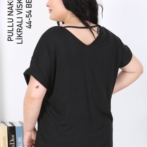 212231 TOPTAN SİYAH BLUZ toptan bayan giyim