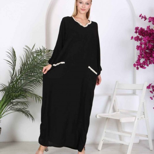 212335 TOPTAN DESENLİ ELBİSE toptan bayan giyim