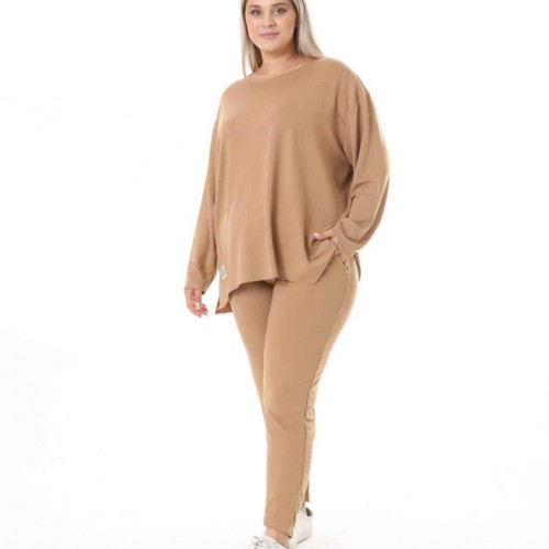 212445 TOPTAN BEJ EŞOFMAN TAKIM toptan bayan giyim