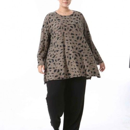 212458 TOPTAN DESENLİ BLUZ 212458 TOPTAN DESENLİ BLUZ toptan bayan giyim