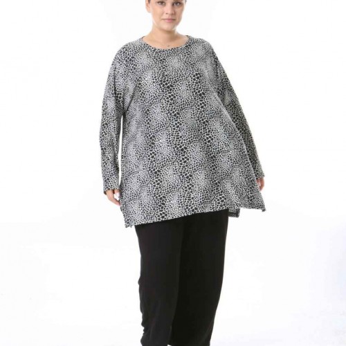 212460 TOPTAN DESENLİ BLUZ toptan bayan giyim