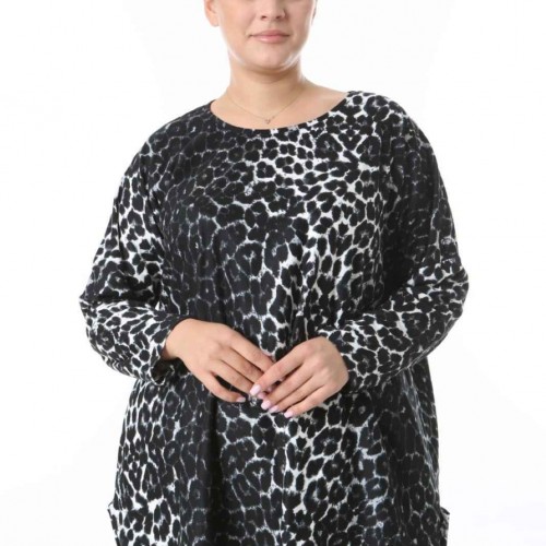 212466 TOPTAN DESENLİ BLUZ toptan bayan giyim