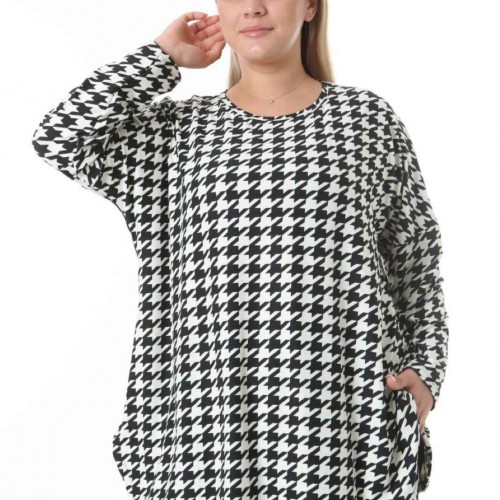 212476 TOPTAN DESENLİ BLUZ 212476 TOPTAN DESENLİ BLUZ toptan bayan giyim