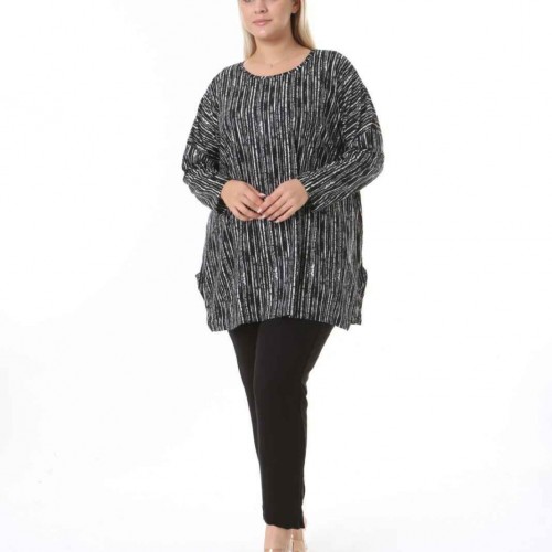 212479 TOPTAN DESENLİ BLUZ 212479 TOPTAN DESENLİ BLUZ toptan bayan giyim