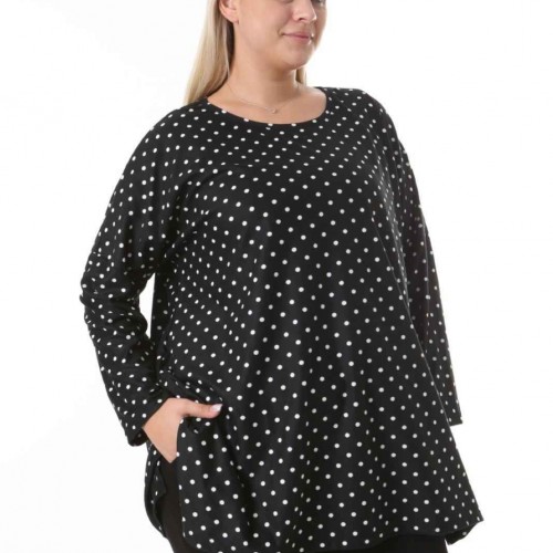 212494 TOPTAN DESENLİ BLUZ toptan bayan giyim