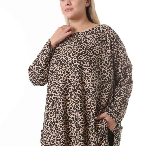 212497 TOPTAN DESENLİ BLUZ toptan bayan giyim