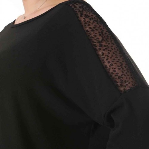 212524 TOPTAN SİYAH BLUZ toptan bayan giyim