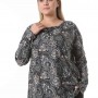 212550 TOPTAN DESENLİ BLUZ toptan bayan giyim