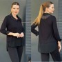 212688 TOPTAN SİYAH BLUZ toptan bayan giyim