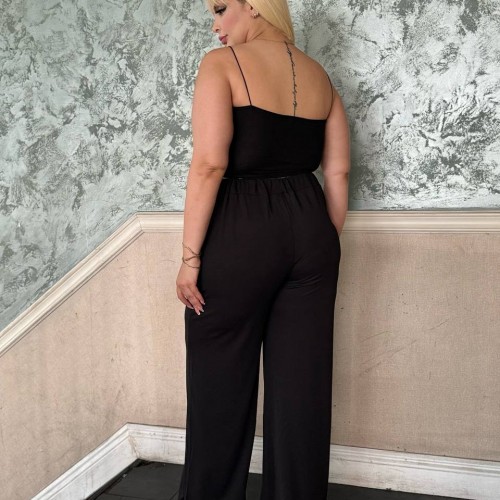 212964 TOPTAN SİYAH PANTOLON toptan bayan giyim