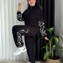212978 TOPTAN SİYAH EŞOFMAN TAKIM toptan bayan giyim