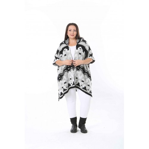 213235 patterned CARDIGAN