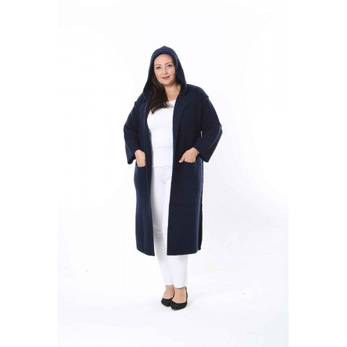 213237 Navy blue CARDIGAN
