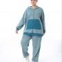 213320 TOPTAN MAVİ EŞOFMAN TAKIM toptan bayan giyim