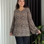 213364 TOPTAN DESENLİ BLUZ toptan bayan giyim