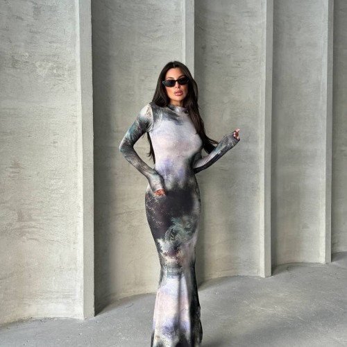 213789 TOPTAN DESENLİ ELBİSE 213789 TOPTAN DESENLİ ELBİSE toptan bayan giyim