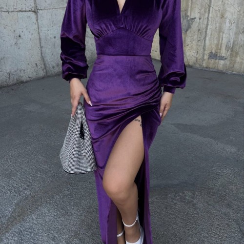 214027 TOPTAN MOR ABİYE 214027 TOPTAN MOR ABİYE toptan bayan giyim