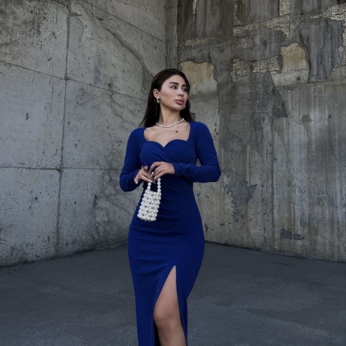 214040 TOPTAN SAKS ABİYE toptan bayan giyim