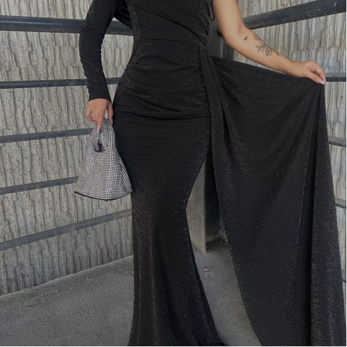 214047 TOPTAN SİYAH ABİYE 214047 TOPTAN SİYAH ABİYE toptan bayan giyim