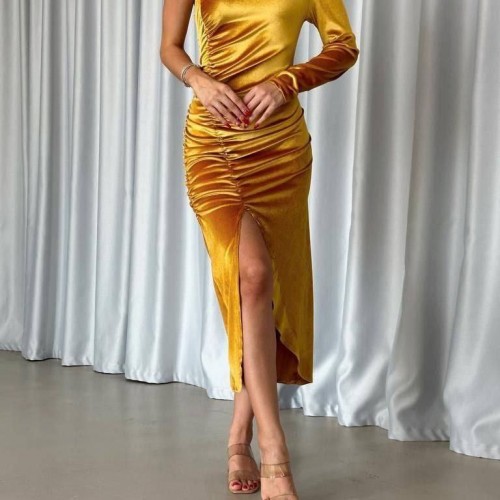 214094 TOPTAN HARDAL ABİYE toptan bayan giyim