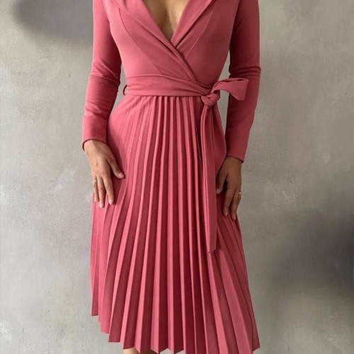 214170 TOPTAN RENKLİ ELBİSE toptan bayan giyim