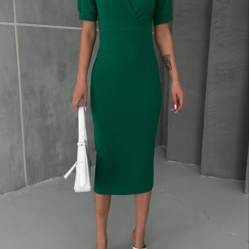 214199 TOPTAN ZÜMRÜT YEŞİL ELBİSE 214199 TOPTAN ZÜMRÜT YEŞİL ELBİSE toptan bayan giyim