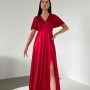214217 TOPTAN KIRMIZI ABİYE toptan bayan giyim