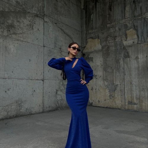 214266 TOPTAN SAKS ABİYE toptan bayan giyim