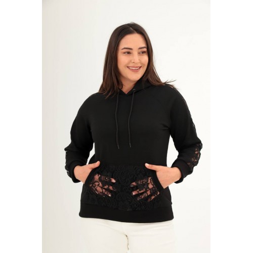 214314 black Sweat