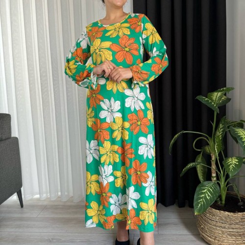 214323 TOPTAN DESENLİ ELBİSE 214323 TOPTAN DESENLİ ELBİSE toptan bayan giyim