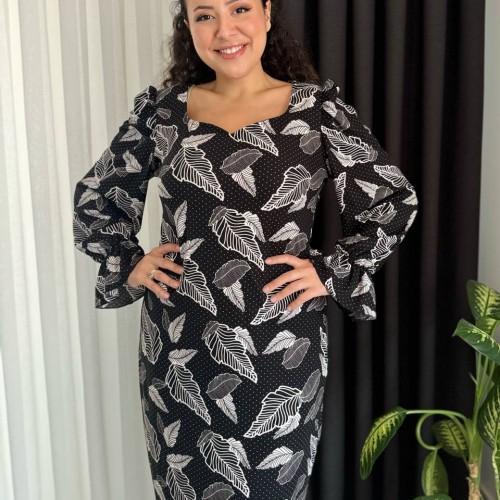 214352 TOPTAN DESENLİ ELBİSE 214352 TOPTAN DESENLİ ELBİSE toptan bayan giyim