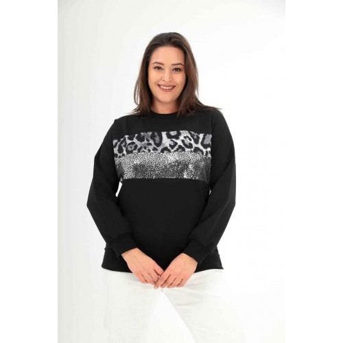 214382 black Sweat